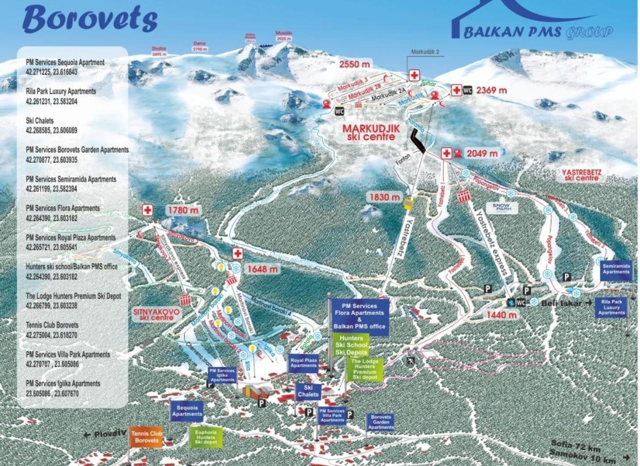 Borovets Gardens Luxury Apartment E11 Zewnętrze zdjęcie